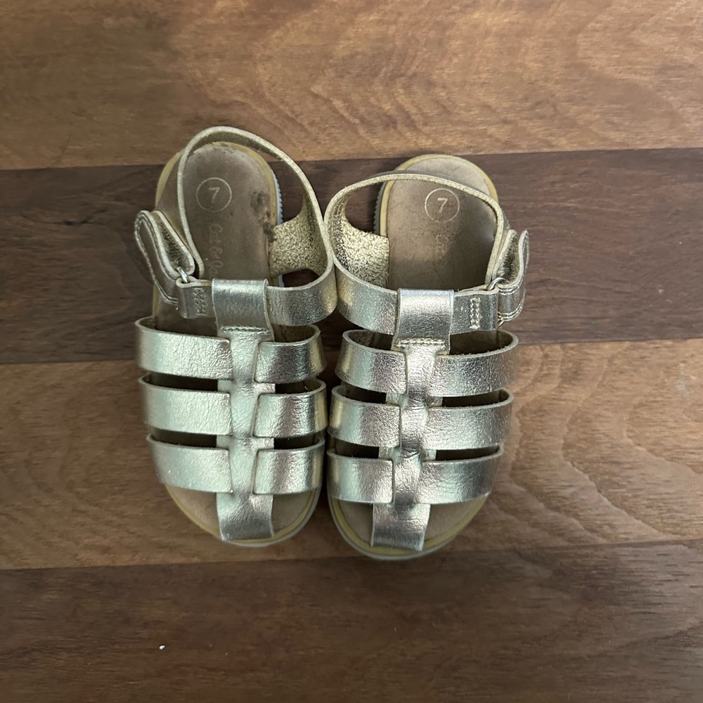Cat & Jack Toddler Girl Sandals Size 7